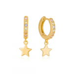 PENDIENTES SEGUNDA PUESTA ARO BOLA DE ORO