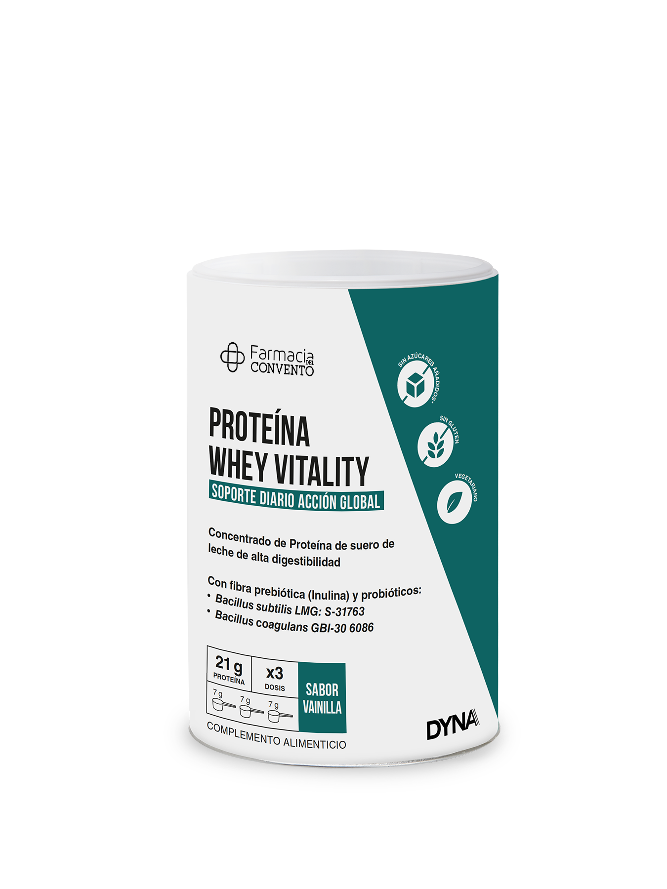 PROTEÍNA WHEY VITALITY VAINILLA 500 GR